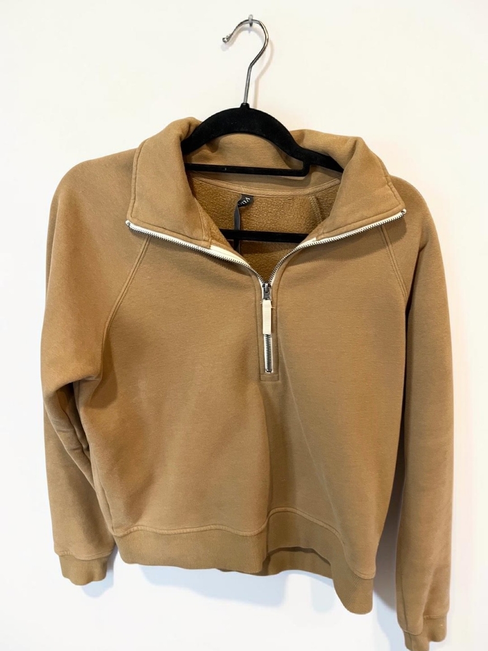 Women's Vuori Restore Half-Zip Sweatshirt Pullover in Camel